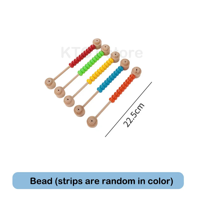 NEW Busy Board Montessori Early Educational Toys Cognitive Training Infant Skills Learning Wooden Game Busyboard DIY Accessories