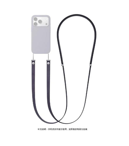High End Official Magnetic Woven Strap for Orginal Iphone 17 Pro Max 17 Air Phone Crossbody Lanyard Anti-loss Apple Strap.