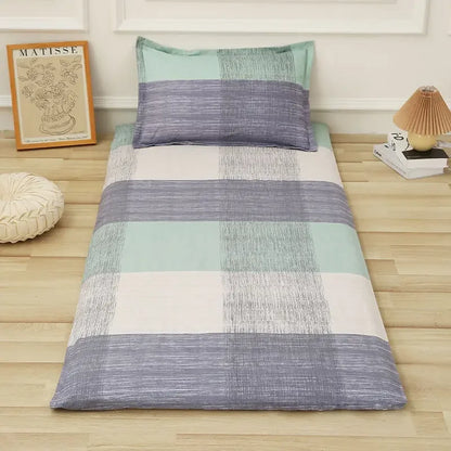 WASART Fully enclosed with zipper mattress protector cover geometric printed baby couple single double bed sheet protection pad