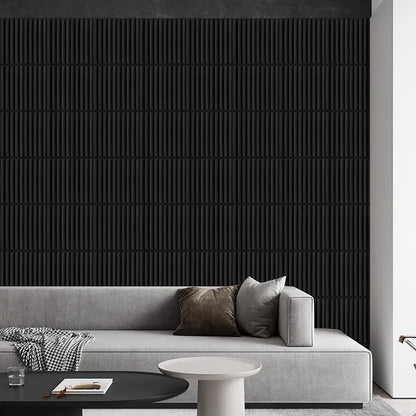 12pcs 30cm 3D Wall Panel Venetian blinds mouldings Living Room Background Decal Tile Mold 3D wall sticker bathroom kitchen wall