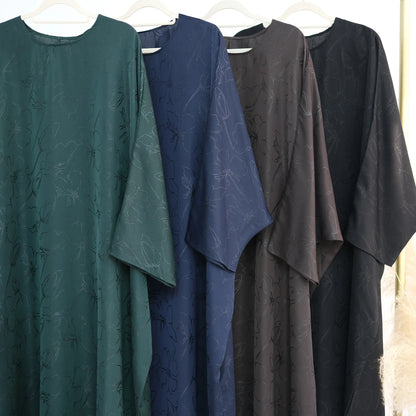 Luxury 2 Piece Muslim Outift Sets for Women Ramadan Dubai Hijab Abaya Dress Islamic Party Kaftan Robe Elegant Turkey Gown 2025.