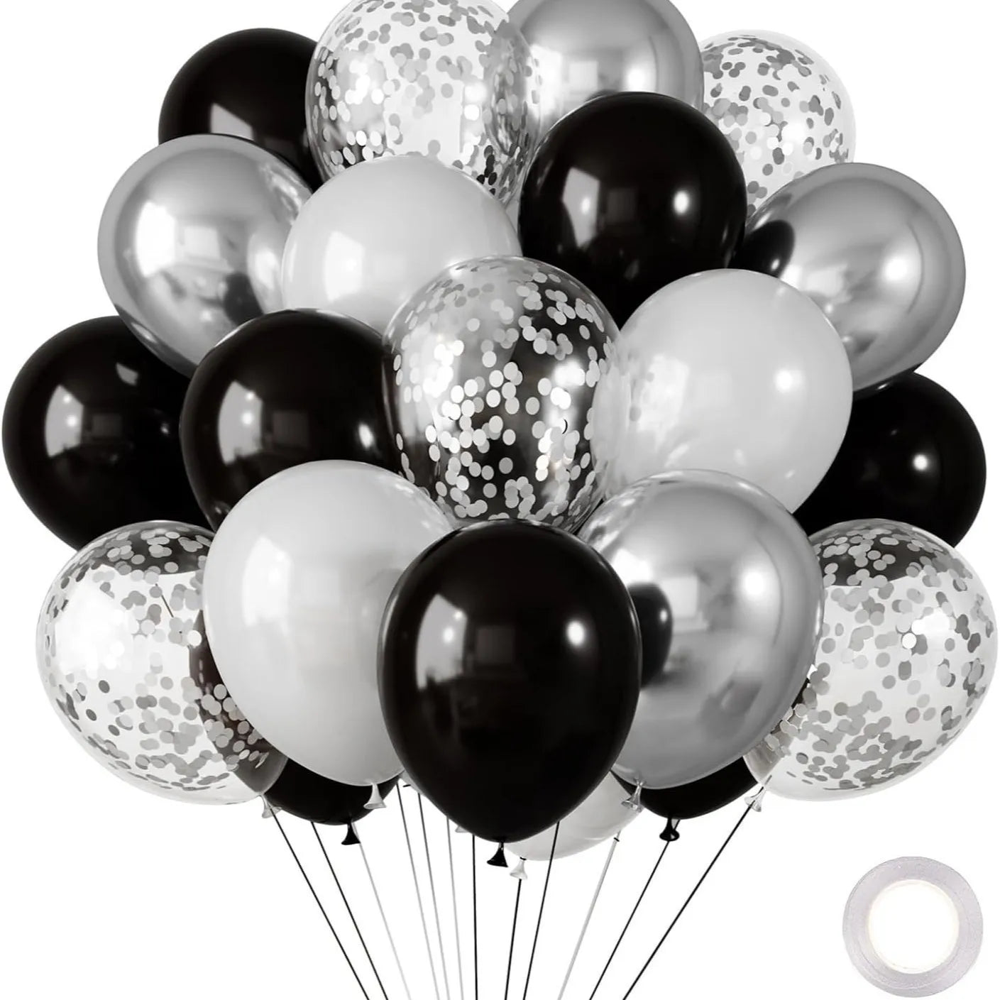 30 Stück Chrom-Latex-Ballon, weiß, rosa, blau, Helium-Kugel, Hochzeit, Erwachsene, Geburtstag, Party, Dekoration, Babyparty, Globos.