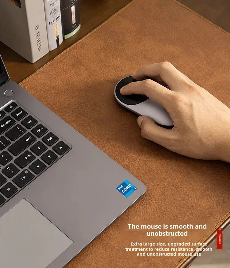 Retro Mousepad Large Mouse Pad Waterproof Non-slip PU Suede Desk Mat Computer Keyboard Desk Pad Mouse Mats Gaming Accessories.