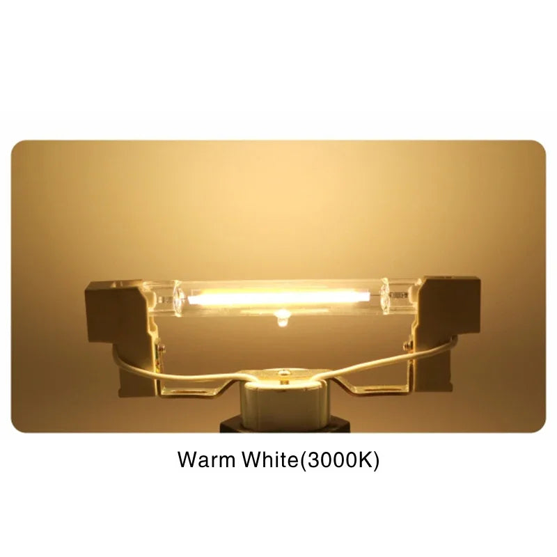 High Power LED R7S Glass Tube COB Bulb Ceramics 110V 220V 78MM 118MM R7s Corn Lamp 5W 10W 20W J78 J118 Replace Halogen Lampadas.