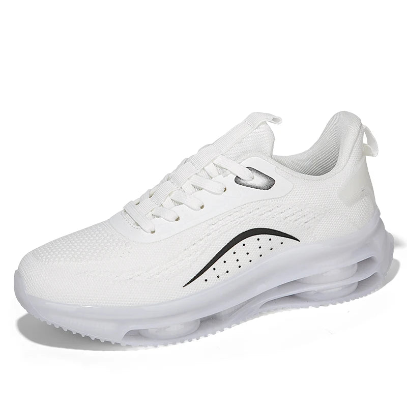 2025 Casual Shoes Breathable and Anti slip Walking Shoes Men's Shoes Outdoor Comfortable and Fashionable Lace up Running Shoes