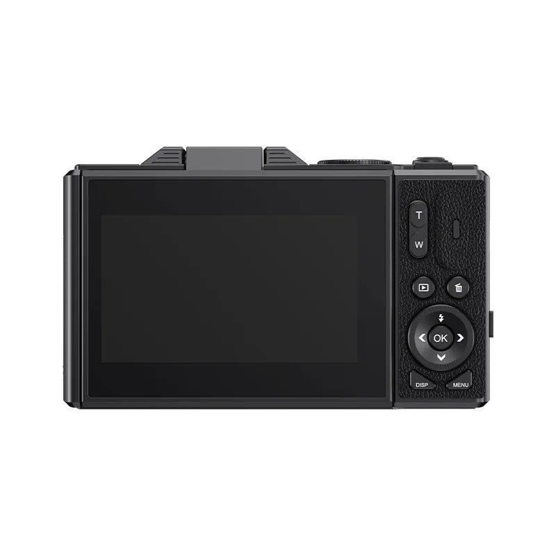 Compact 5K Vlogging Camera for Students-64MP 18 Zoom Rotatable screen Wi-Fi Transmission.