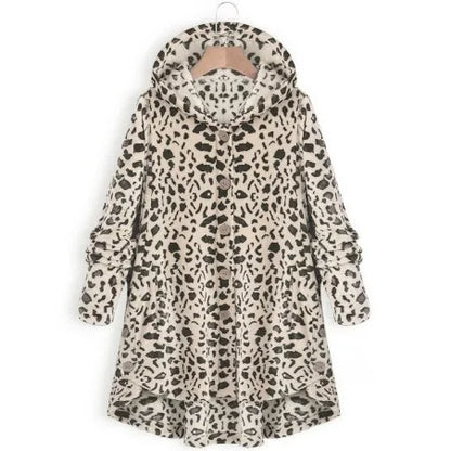 Herbst Wintermantel Frauen warme Teddybär Mantel Woll jacke weibliche Plüsch mantel Kapuzen jacke neue Damen mäntel einfarbige Jacke