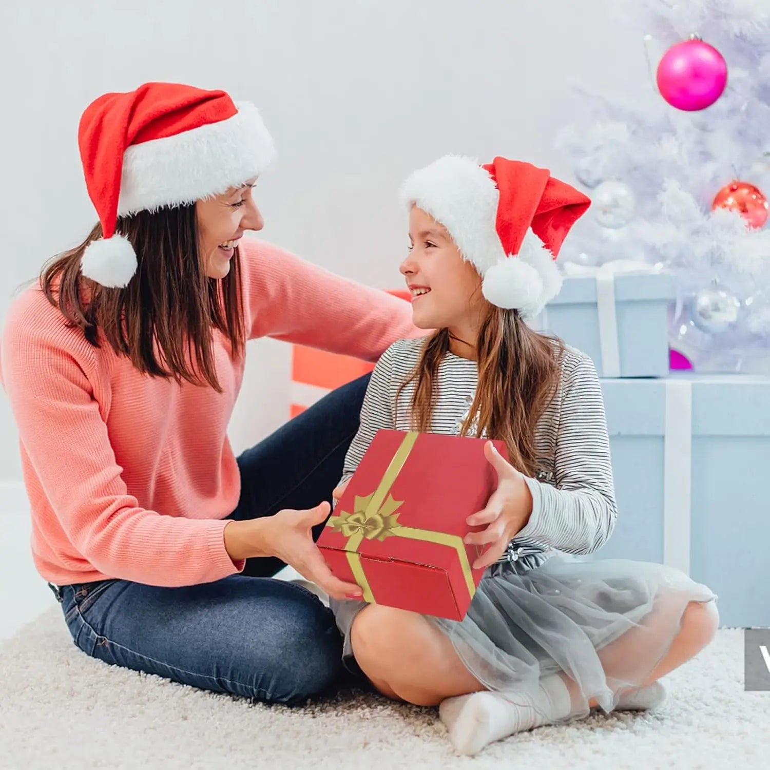 NEW 25 Style Doll Clothes Outfits Pink Winter Sweater Coat Dress Pant Costume Doll House Accessories Christmas Girls Gift.