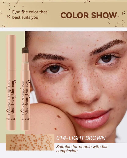 Natural Freckle Pen Waterproof Simulation Fake Spot Makeup Tool Lasting Waterproof Face Dot Spot Pen Eyeliner Korean Cosmetics.