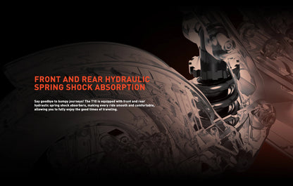 JOYOR T10 Foldable Adult Electric Scooter E-Scooter 25/60 km/h Electric Kick Scooter 2000W Skateboards 60V 18Ah Kickboard.