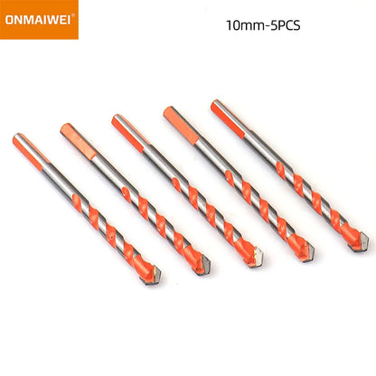3-12mm Gewinde Dreieck Wolfram Stahl Wand Fliesen Beton Bohren Bit Haushalt Marmor Overlord Diamant Hand Bohrmaschine