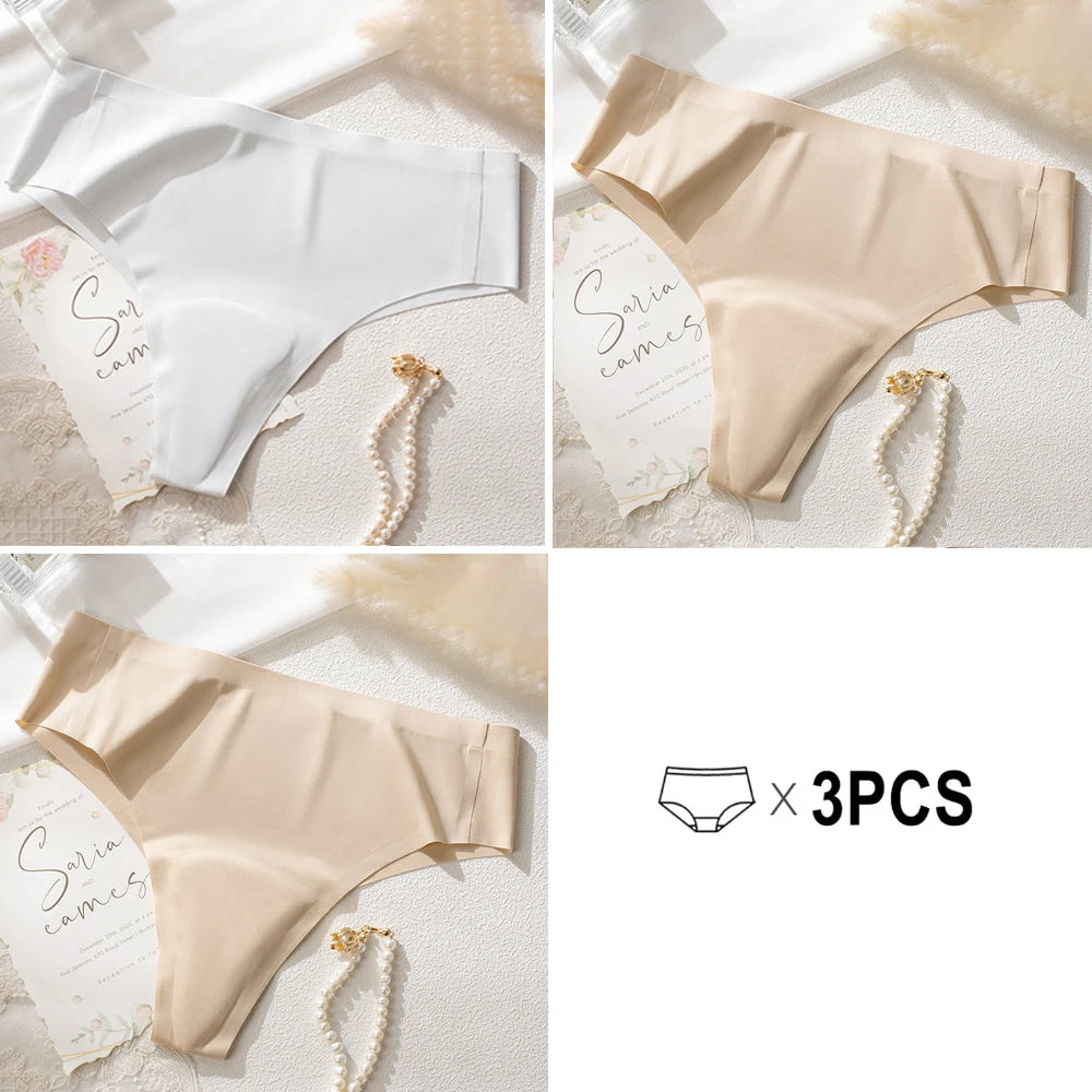 3Pcs Avoid Camel Toe Panties Seamless Thong Panties Camel Toe Concealer Cover Cameltoe Prevention Underwear Anti Cameltoe Briefs.