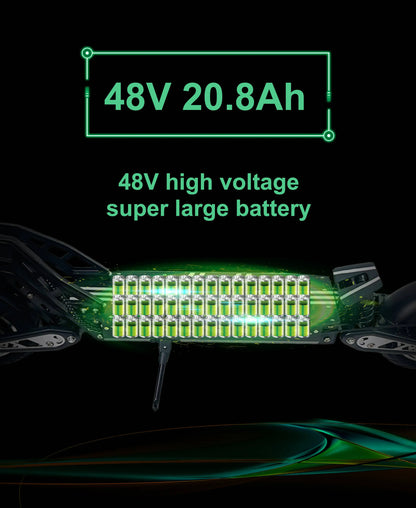 DriveTron DT10 Dual Electric E-Scooter 1400*2W Peak Power 48V20.8AH Battery 10‘’ City Tire Adult Electric Scooter