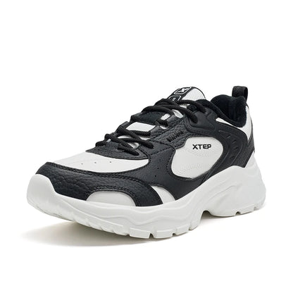 Xtep Cotton Shoes For Women 2024 Winter Warm Soft Sports Shoes Trendy Retro Durability Comfortable Sneakers 876418370026