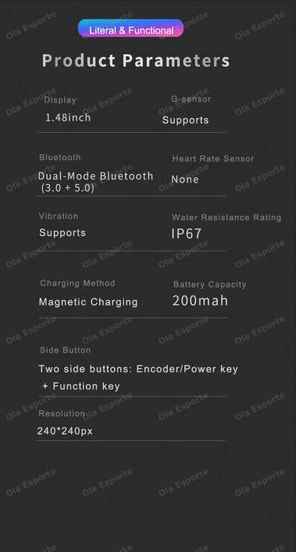 2025 NEW Smart Watch Women Men AMOLED Screen Bluetooth Call Full Touch Screen Weather Call Sports Smart Bracelet 5ATM Waterproof