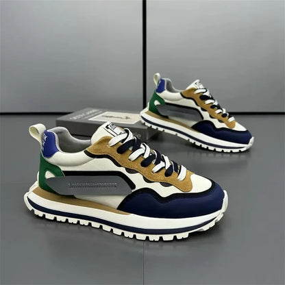 New Men's Sneakers Luxury Designer Casual Shoes for Men Platform Running Shoes Fashion High Quality Sports Shoes Tenis Masculino