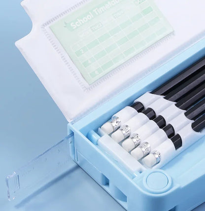 Astronaut multifunktion ale Büro Briefpapier Box Grundschule Schüler große Kapazität Feder mäppchen Cartoon Geschenk 6-teiliges Set