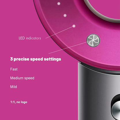 Diffuser Hairdryer Ionic Professional Electric Hair Dryer Leaf Heat Blow Drier With Diffuser Leafless Ion Air Blower Woman 5in1.