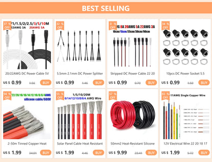 Sheathed Cable 2 3 4 5 6 7 8 Core Electrical Wire 28 26 24 22 20 18 AWG Electronic Audio Wires For Automotive Speakers LED Light.