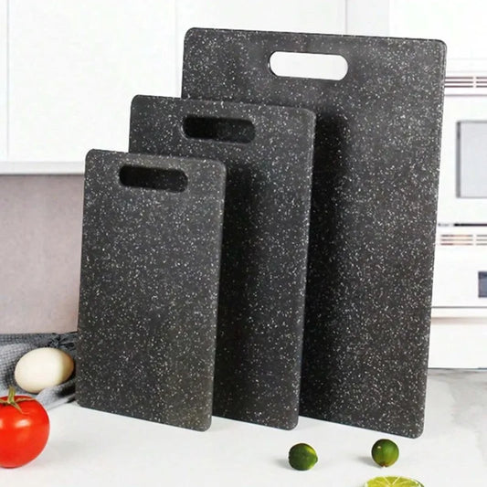 Marble Texture PP Cutting Board Antibacterial and Mildew Cutting Board Kitchen Vegetable Cutting Board Dishwasher Safe.