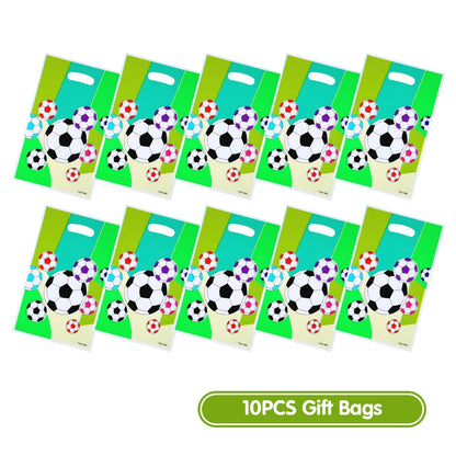 Fußball Geburtstag Dekoration Party Supplies Geschirr Luftballons Set Süßigkeiten Geschenkboxen Fußball Geburtstagsgeschenke Kinder Geburtstagsgeschenke.