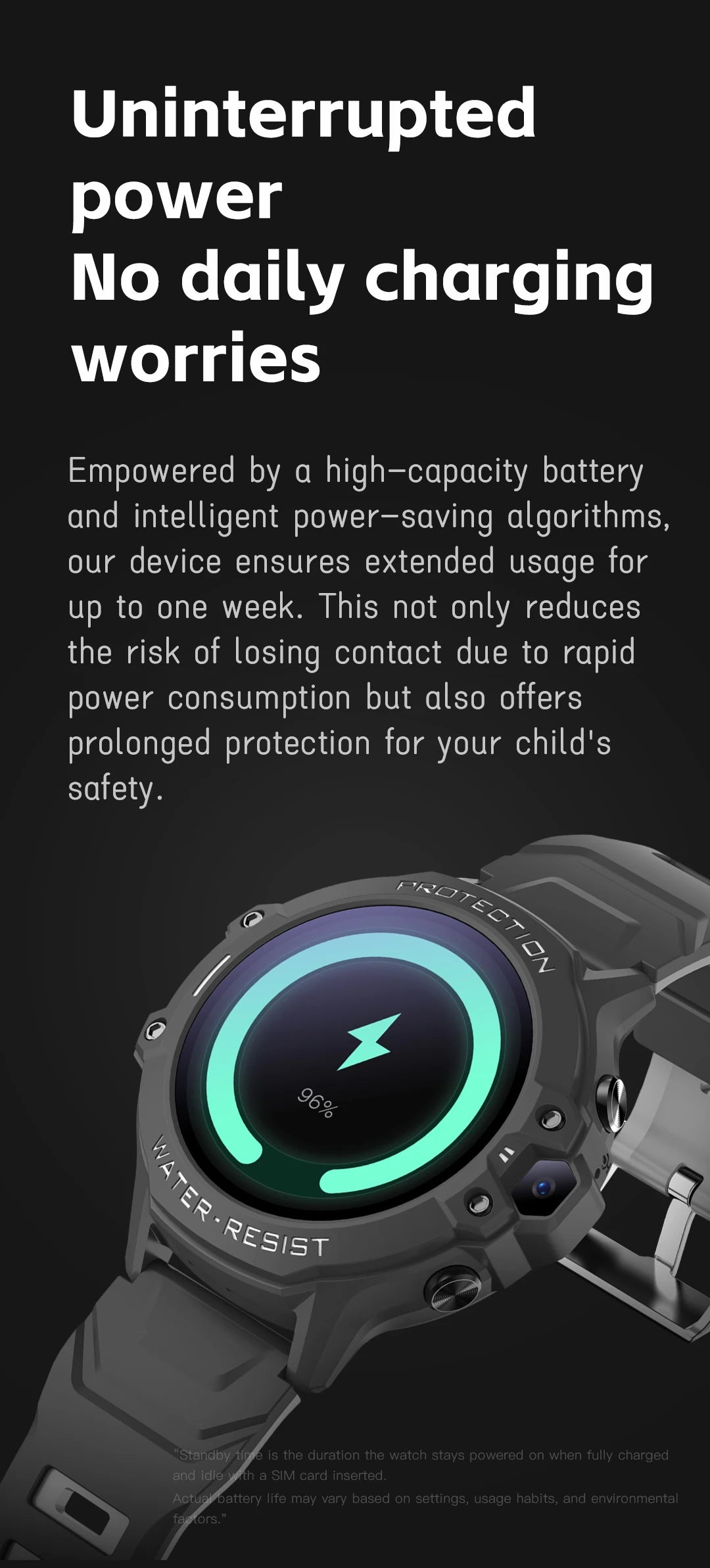 VALDUS 2025 New VK55 4G Children Smartwatch SOS Emergency Call GPS Electronic Fence 0.3 Mpix Camera SIM Card Children Smartwatch.