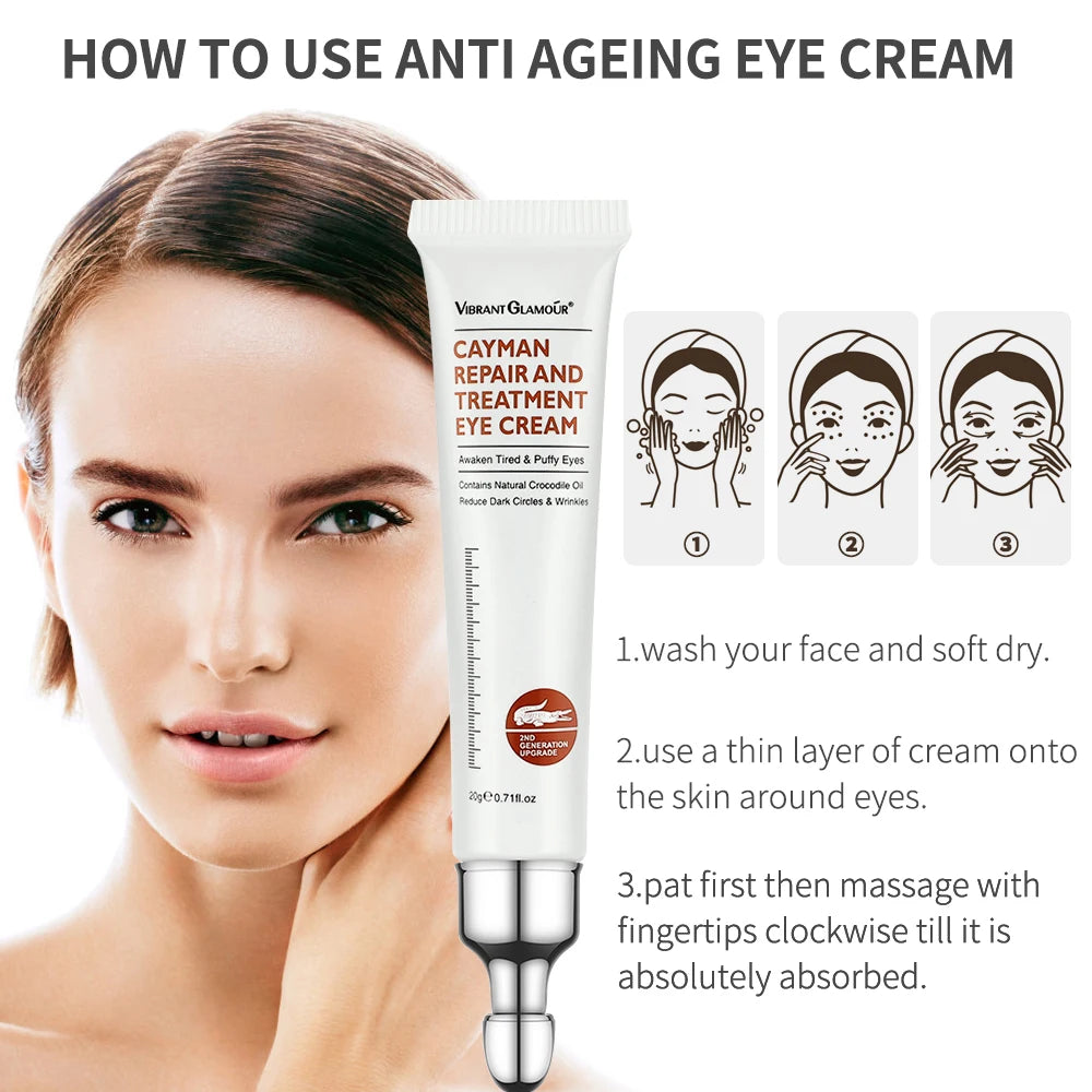 20g Peptide Collagen Eye Essence Cream Anti Wrinkle Anti Dark Circles Eye Bags Eyes Puffy Repair Korean Cosmetics Eye Care.
