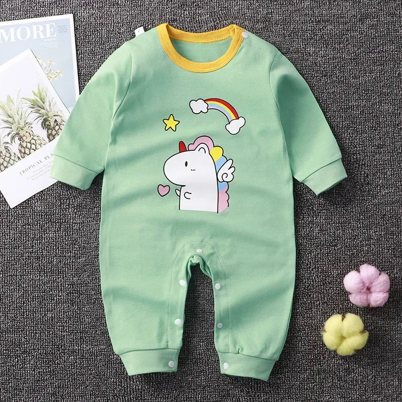 Kinder Overall Babykleidung Strampler Neugeborenen Body Babykleidung Junge Mädchen Artikel Baumwolle Kleinkind Nachtwäsche Einteiliges Outfit.