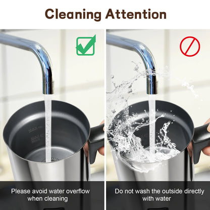 Milk Foamer Electric 500 Watt 240 ml Non-stick Coating For Milk Foam.