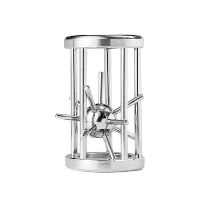 Classic IQ Metal Brain Magic Baffling Puzzles Game Toys for Children Adults Funny Gifts.