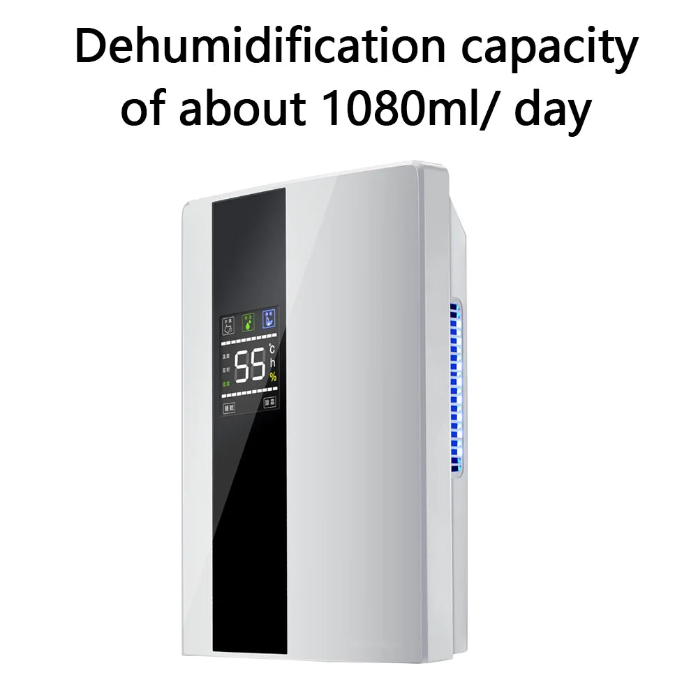 Luftentfeuchter 2200 ml Intelligente Fernbedienung Feuchtigkeit Absorber Haushalt Stumm 220 V EU Stecker Luftreiniger Feuchtigkeit Absorption Maschine