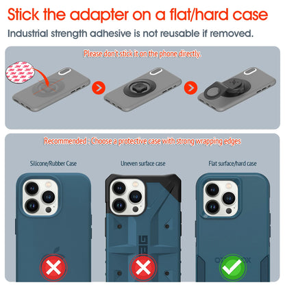 Bike Stem Phone Mount,Mountain Bicycle Phone Holder,Universal Aluminum Handlebar Cell Phone Cycling MTB Quick Attach/Detach.