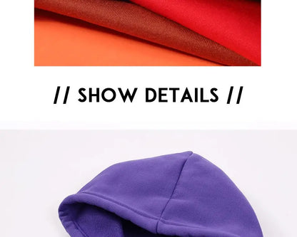 Einfarbiger Hoody für weibliche Herbst modische Kleidung lässige Fleece Tasche Hoodies mehrfarbige Unisex Frauen Streetwear