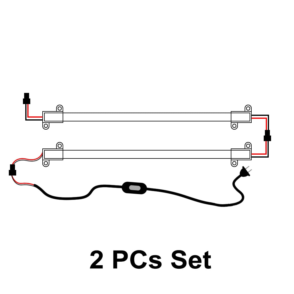 LED Tube Light AC220V  50cm 72LEDs High Brightness Night Bar 2835 Strip Energy Saving lamp for Home Kitchen Cabinet Wall Decor.