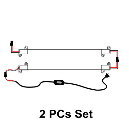 LED Tube Light AC220V  50cm 72LEDs High Brightness Night Bar 2835 Strip Energy Saving lamp for Home Kitchen Cabinet Wall Decor.