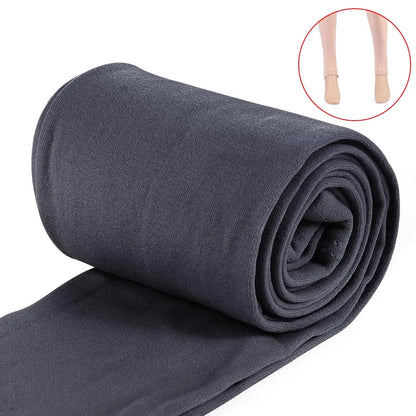 Fluff Lined Winter Thermal Warm Thick Pantyhose Stretch Slim Leggings Pants Colorful Warm Tights Women's Clothing