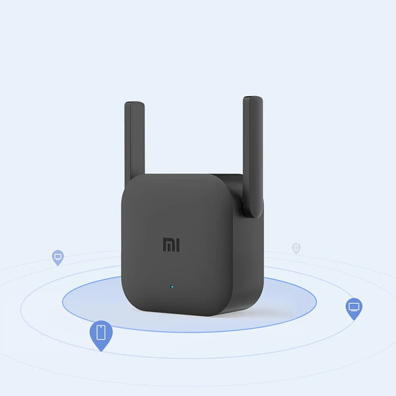 XIAOMI MIJIA New WiFi Amplifier Pro，300M 2.4G Network Expander Repeater Power Extender Roteador，2 Antenna，For Mi Router Wi-Fi.