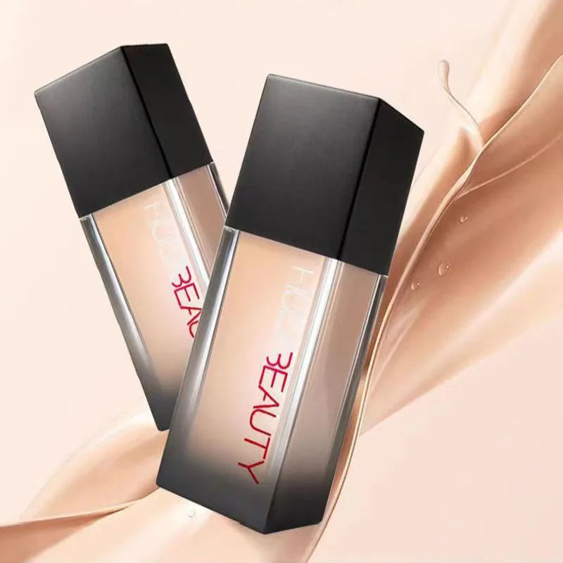 34ml Flawless Liquid Foundation Matte Concealer Nourishing Long-Lasting Facial Makeup Concealed Pores Breathable Cosmetics.