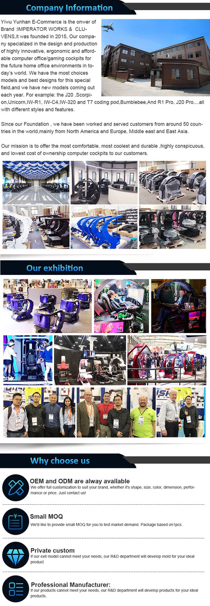 Professioneller Hersteller Hot-Sale Neues Design Iw-j20 Hochwertiger ergonomischer drehbarer Büro-PC-Racing-Gaming-Stuhl