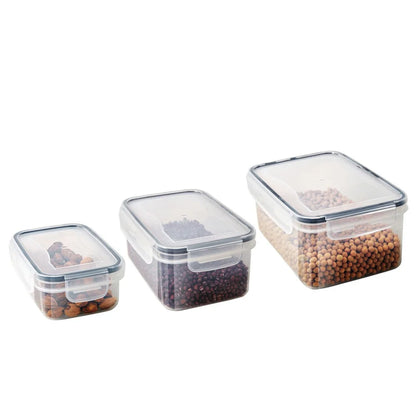 Kitchen Food Contianers Set, Microwave Dishwasher Safe BPA FREE 10pcs 840ML Containers Set With 10stickers and Marker.