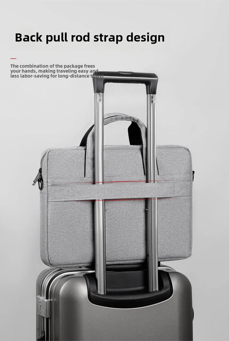 Laptop Bag Sleeve Case Shoulder HandBag Notebook Pouch Briefcases for 14 15 17 Inch Macbook Air Pro HP Huawei Asus Dell Xiaomi.