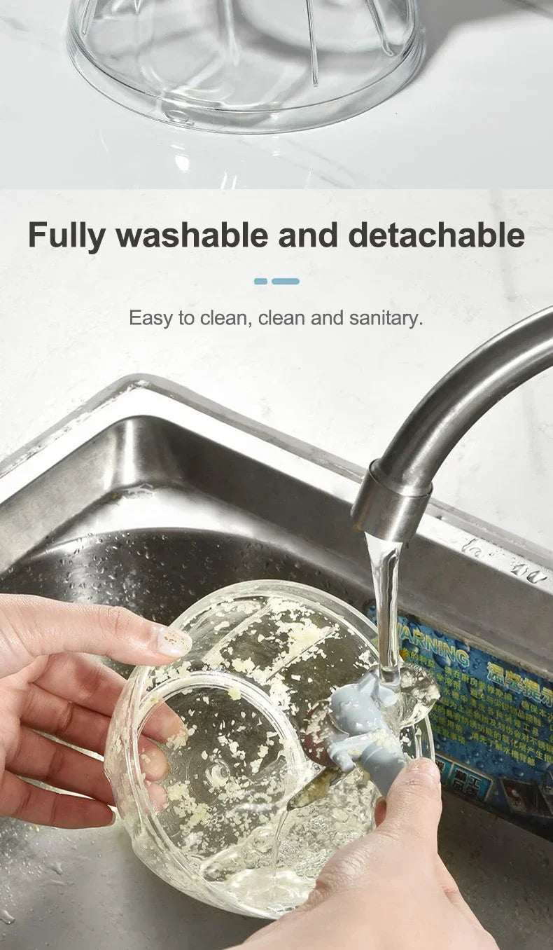 Manual Meat Mincer 500/900ML Garlic Chopper Kitchen Cooking Accessories Vegetable Onion Cutter Rotate Garlic Press Crusher.