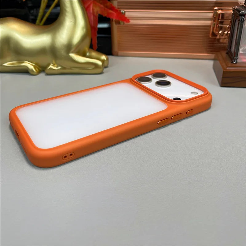 Active Touch Camera Button Matte Hybrid Armor Case For iPhone 17Air 17 17Pro 17Pro Max Lens Protection Shockproof Hard Cover.