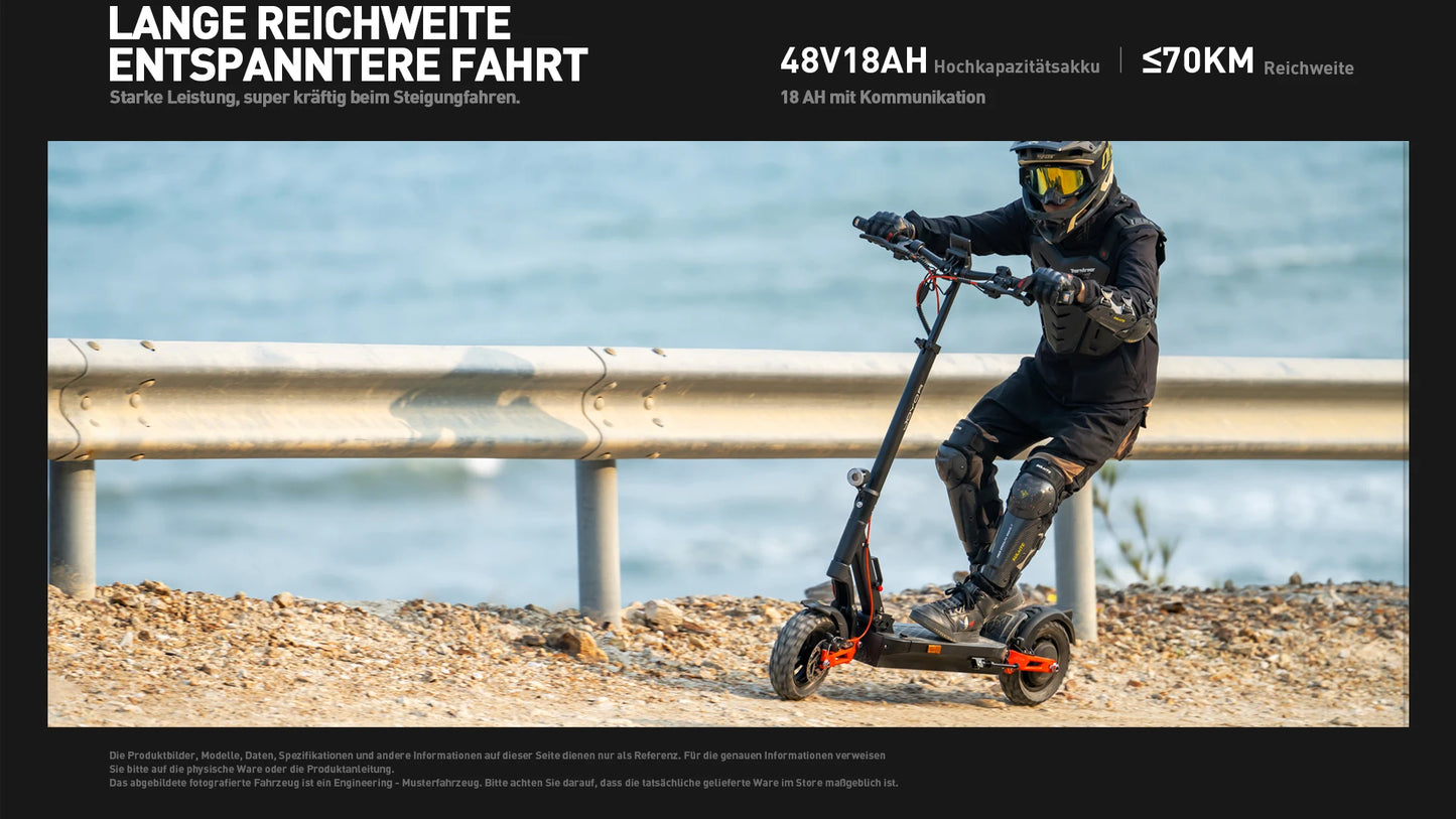 JOYOR T6E(ABE) Electric Scooter 500W Motor 48V18AH Battery Escooter 20 km/h Max Speed≤ 70 Range 10 "Tire Foldable E-Scooter ﻿.