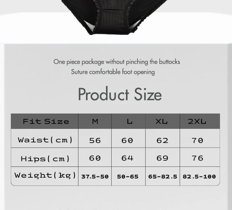 8pcs/lot Women Panties Milk Silk Girls Plus Size Underwear High Waist Briefs Breathable Solid Color Female Lingerie 38-100KG.