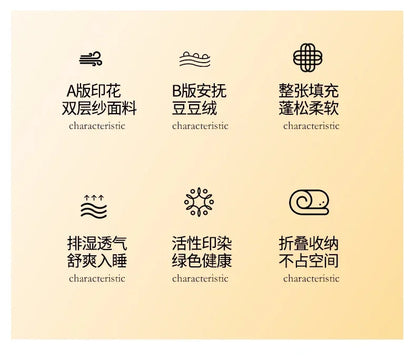 Home Textiles Comforter Stitch Printed Velvet Quilt Comforter Throw Blankets for Beds Winter Thicken Warm Quilt Core Bedding 이불.