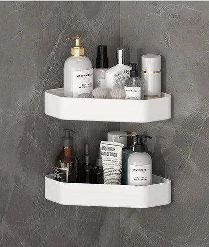 Badezimmerregal Badezimmer Make-up Shampoo Organizer Aluminium Badezimmer Organizer Duschregal Badezimmerzubehör