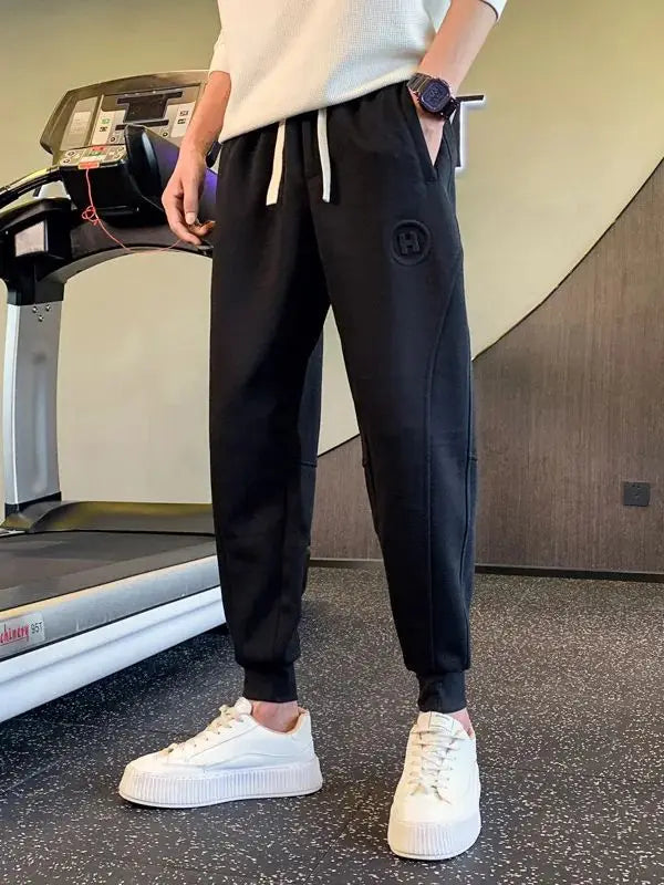 Men's Casual Pants Fashion Drawstring Casual Pants Joggers Workout Running Gym Fitness Sports Trousers Streetwear Trousers S-3XL.