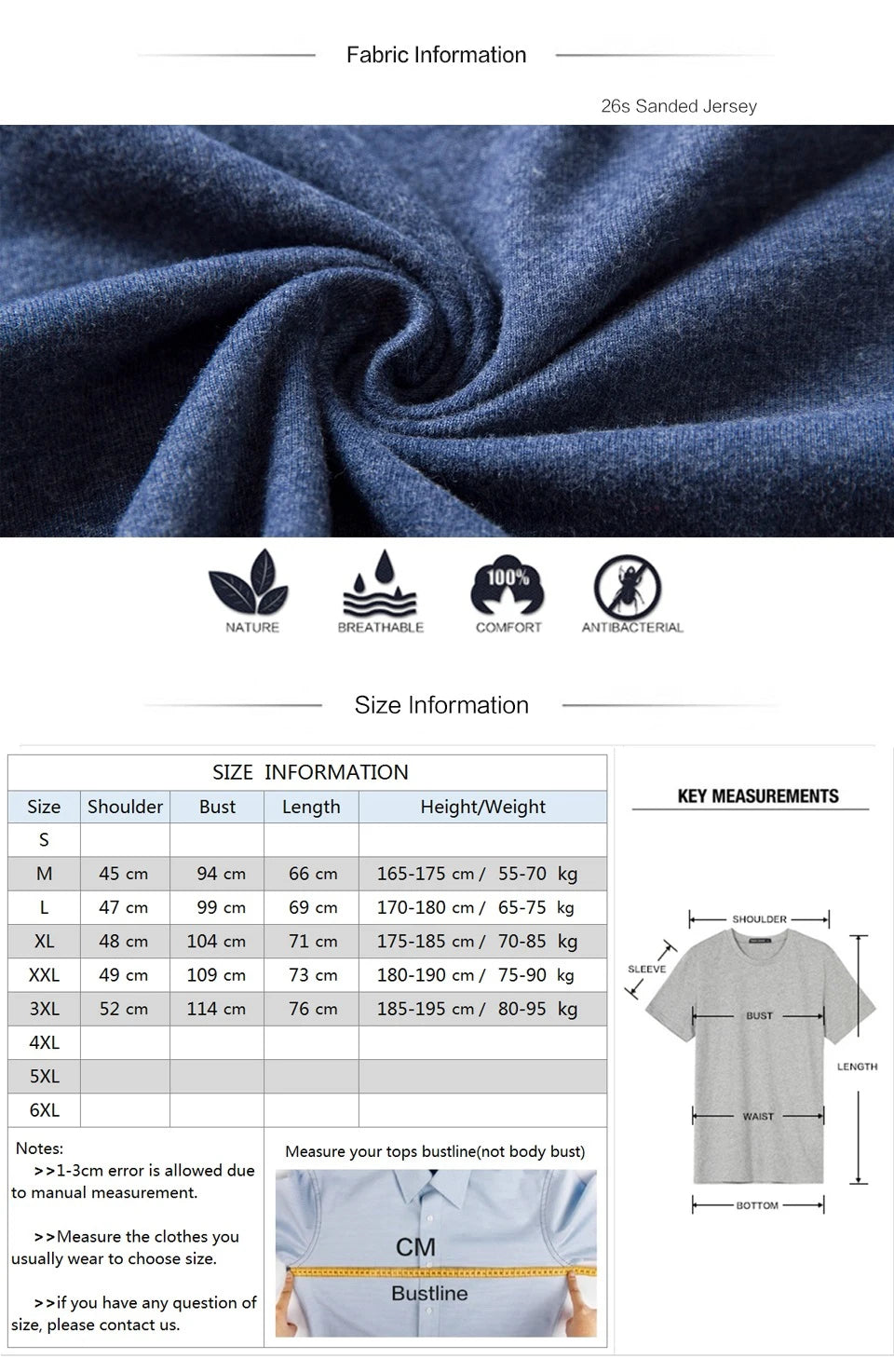 Men's T-shirt Cotton White Blue T Shirt Men Autumn Summer Causal O-neck Basic Designer Tshirt Male High Quality Classical Tops.