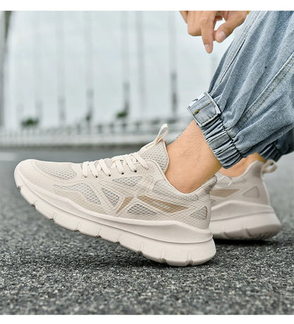 Men's Running Shoes Marathon Breathable Lightweight Women's Comfortable Casual Athletic Nonskid Walking Sports Sneakers